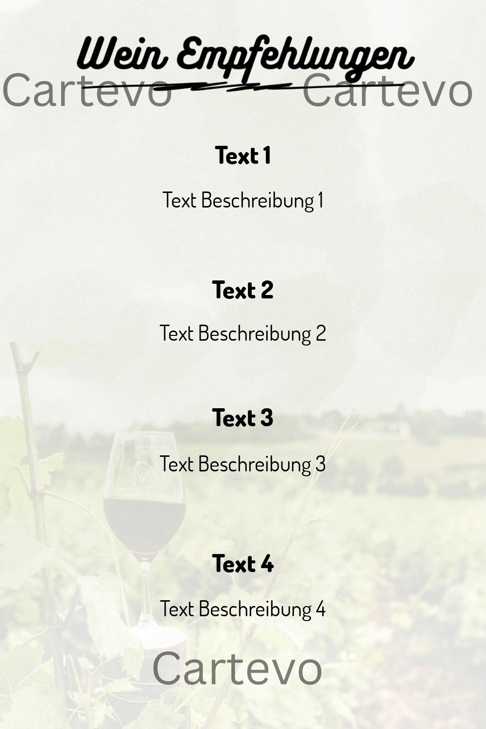 Weinkarte Classic (Small)