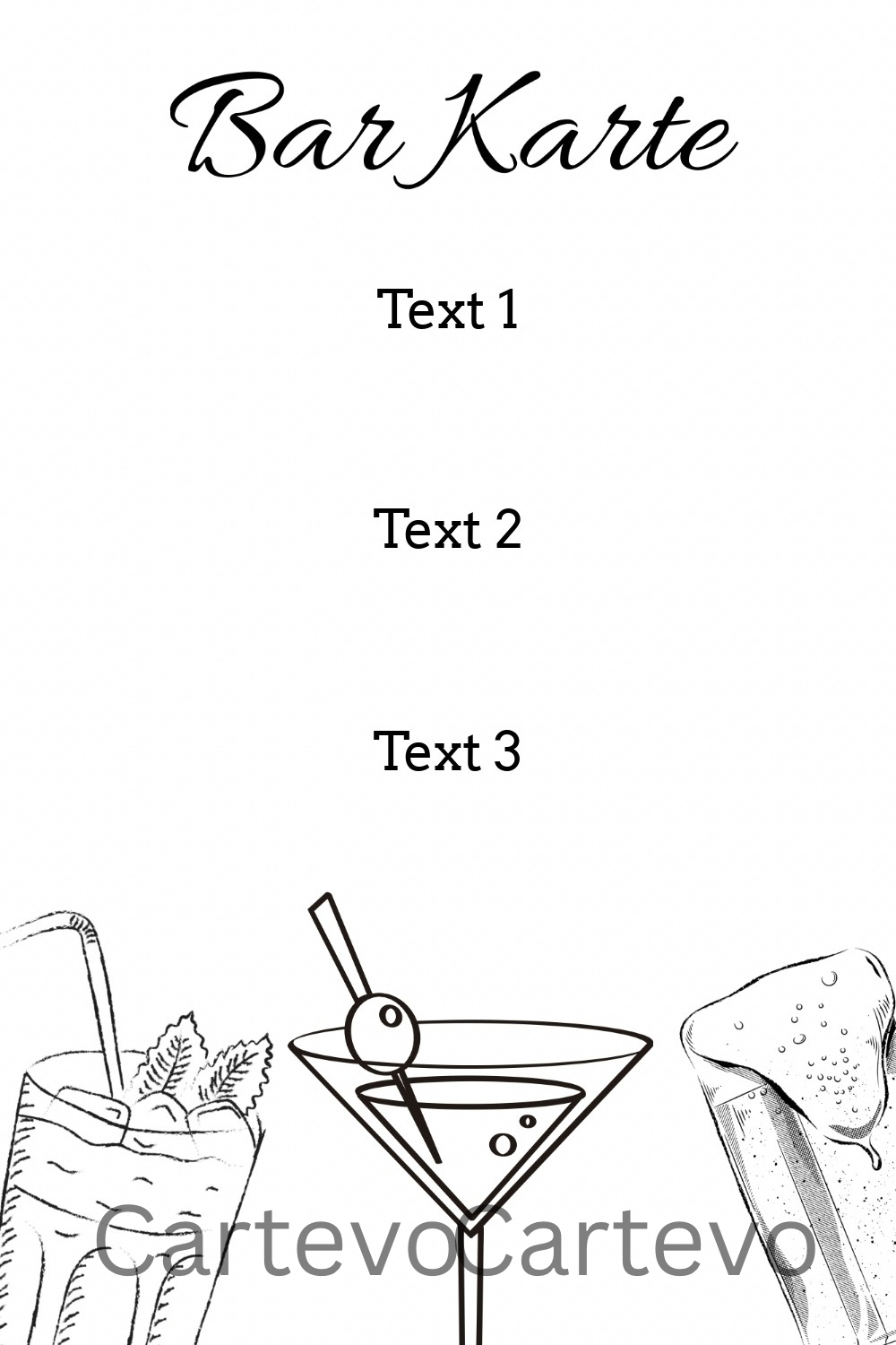 Barkarte Simple (Small)