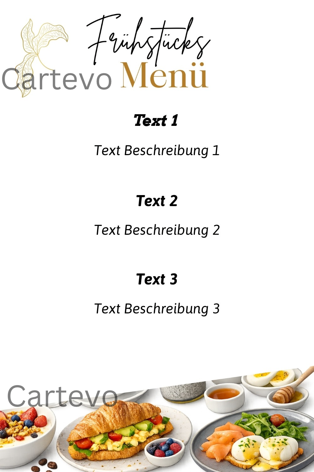Frühstücks-Menü (Small)