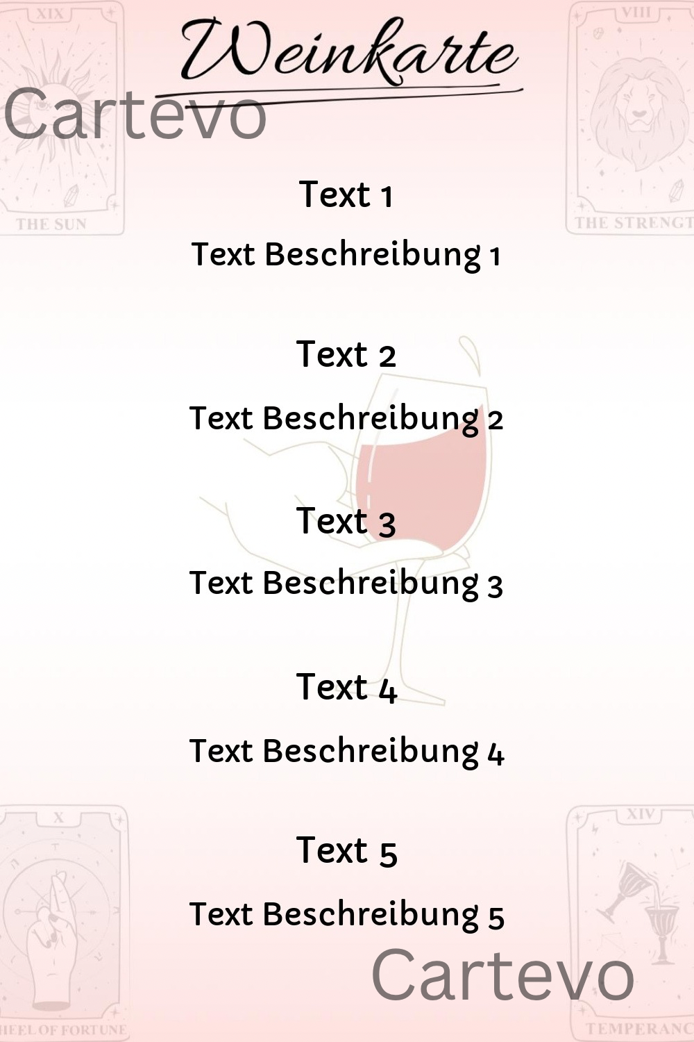 Weinkarte Elegant (Big)