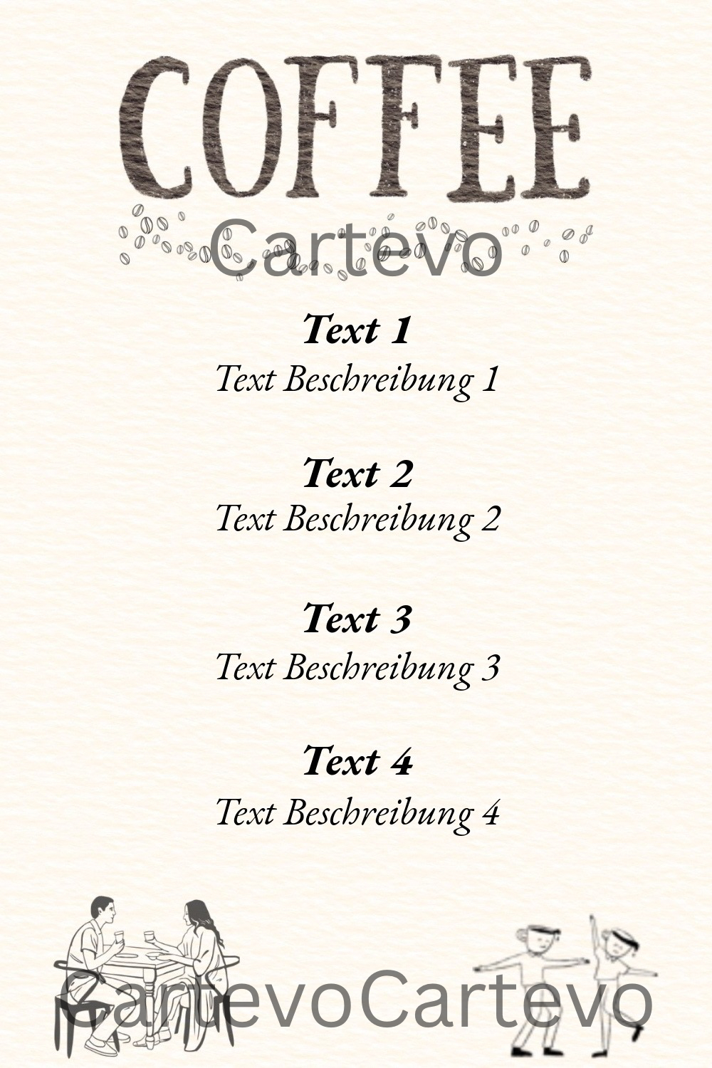 Old Town Kaffeekarte (Big)