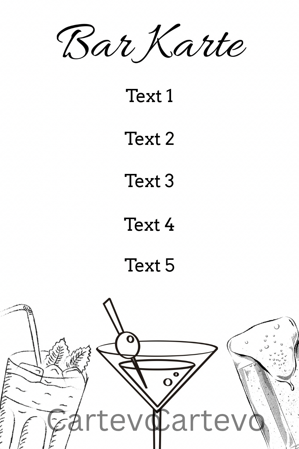 Barkarte Simple (Big)