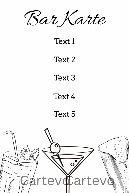 Barkarte Simple (Big)