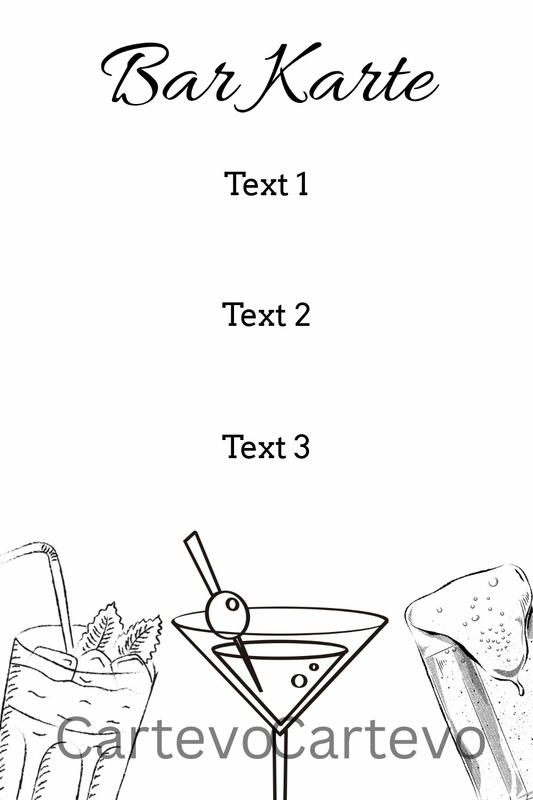 Barkarte Simple (Small)