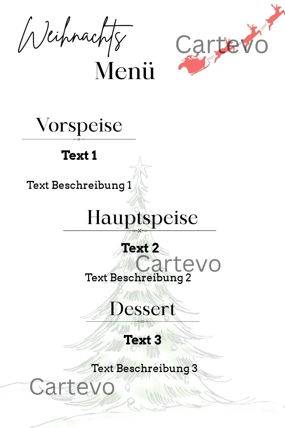 Weihnachtskarte V4