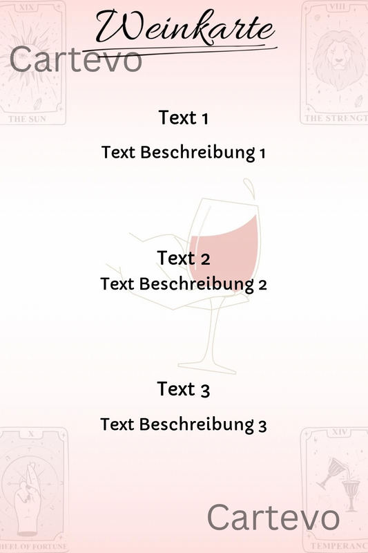 Weinkarte Elegant (Small)